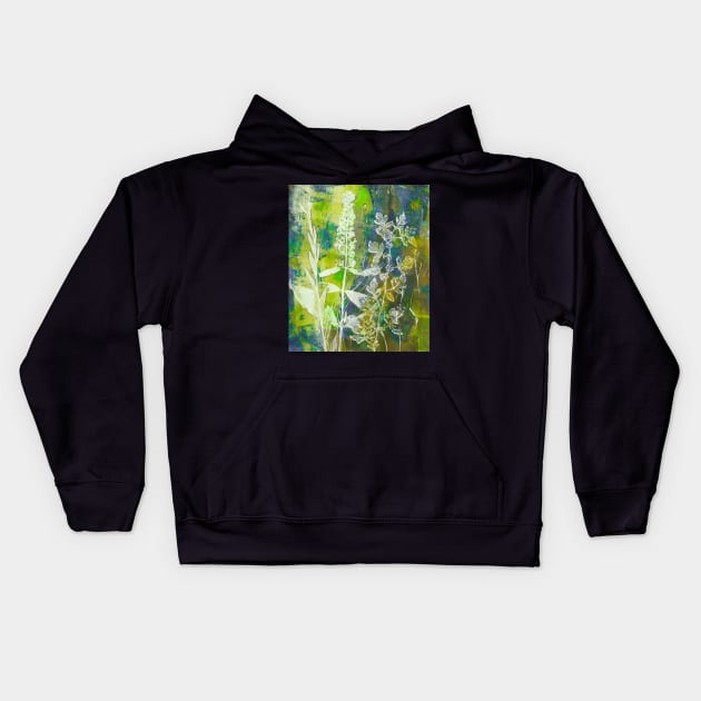 Autumn breeze - Angel Reiki Kids Hoodie by BenitaJayne